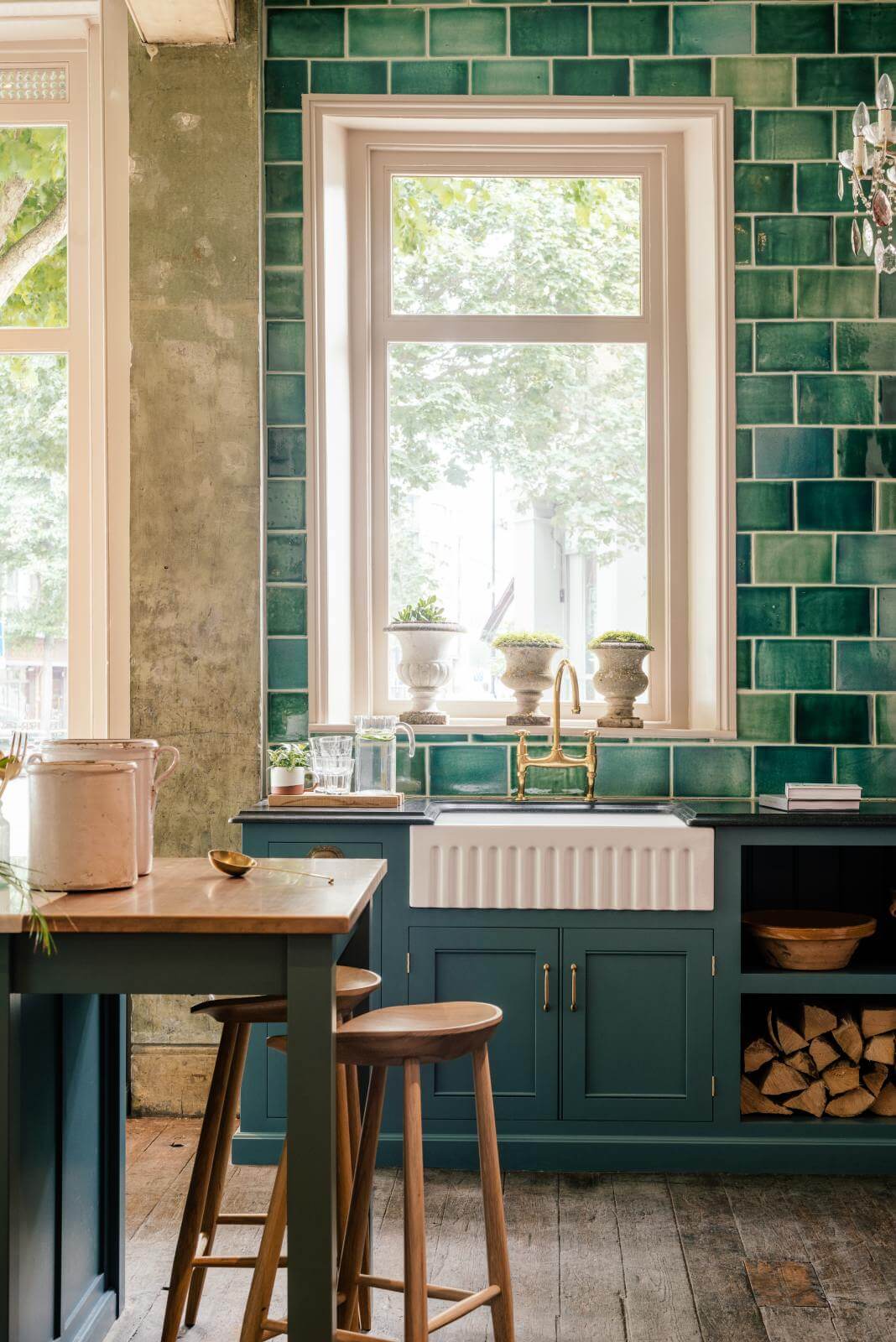 Colorful Kitchen Designs That Brighten Up Your Home 13 colorful kitchen inspiration nordroom2 Colorful Kitchen Designs That Brighten Up Your Home