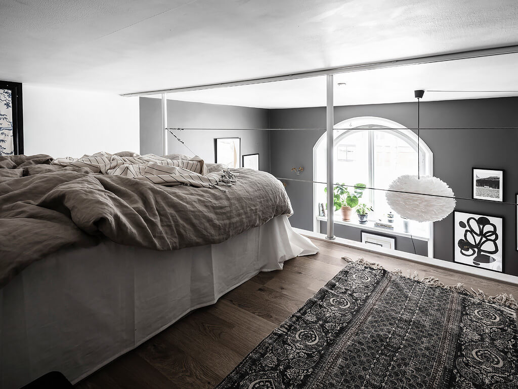 A Tiny Scandinavian Loft Apartment 13 tiny scandinavian loft apartment nordroom11 A Tiny Scandinavian Loft Apartment