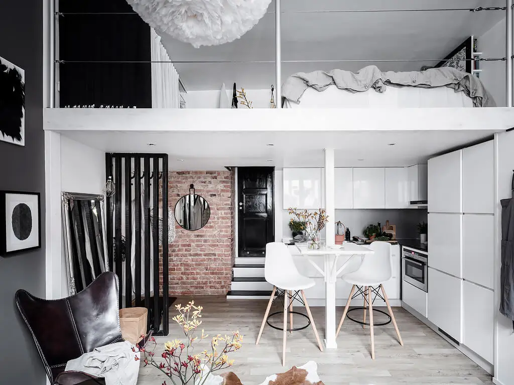 A Tiny Scandinavian Loft Apartment 4 tiny-scandinavian-loft-apartment-nordroom