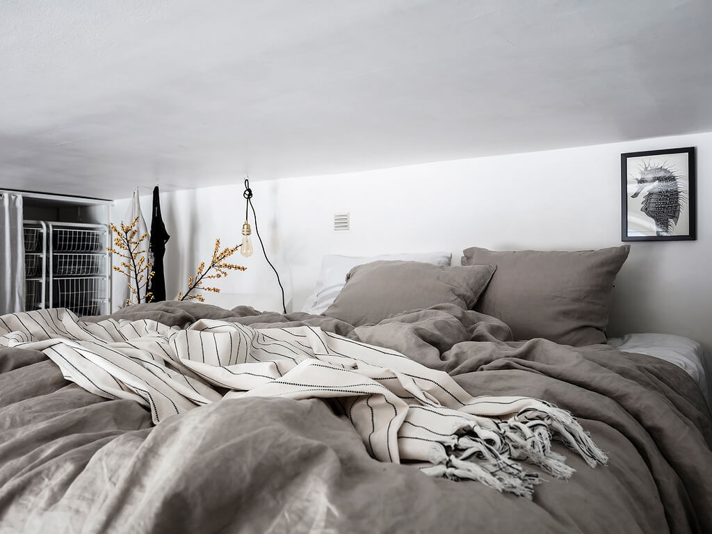 A Tiny Scandinavian Loft Apartment 11 tiny scandinavian loft apartment nordroom9 A Tiny Scandinavian Loft Apartment