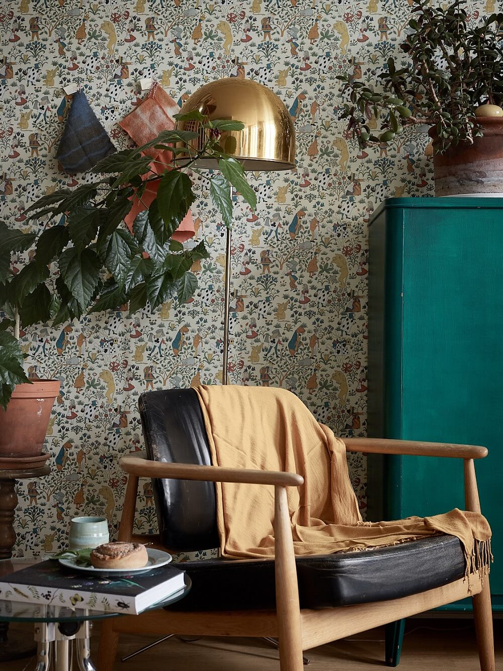 A Cozy Plant-Filled Attic Apartment in Stockholm 11 cozy plant filled attic apartment stockholm nordroom10 A Cozy Plant-Filled Attic Apartment in Stockholm