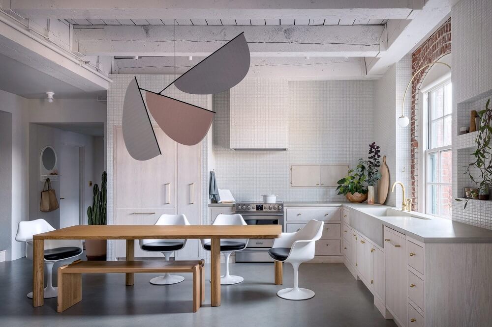 A Serene and Raw Loft Apartment by Jessica Helgerson 3 serene raw loft apartment jessica helgerson nordroom2 A Serene and Raw Loft Apartment by Jessica Helgerson
