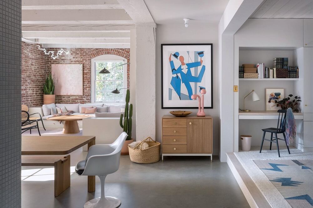 A Serene and Raw Loft Apartment by Jessica Helgerson 5 serene raw loft apartment jessica helgerson nordroom4 A Serene and Raw Loft Apartment by Jessica Helgerson