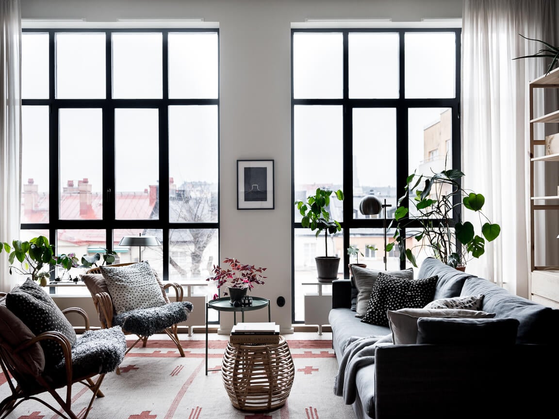 A Scandinavian Apartment With Floor To Ceiling Windows 1 TheNordroom AScandinavianApartmentWithFloorToCeilingWindows A Scandinavian Apartment With Floor To Ceiling Windows
