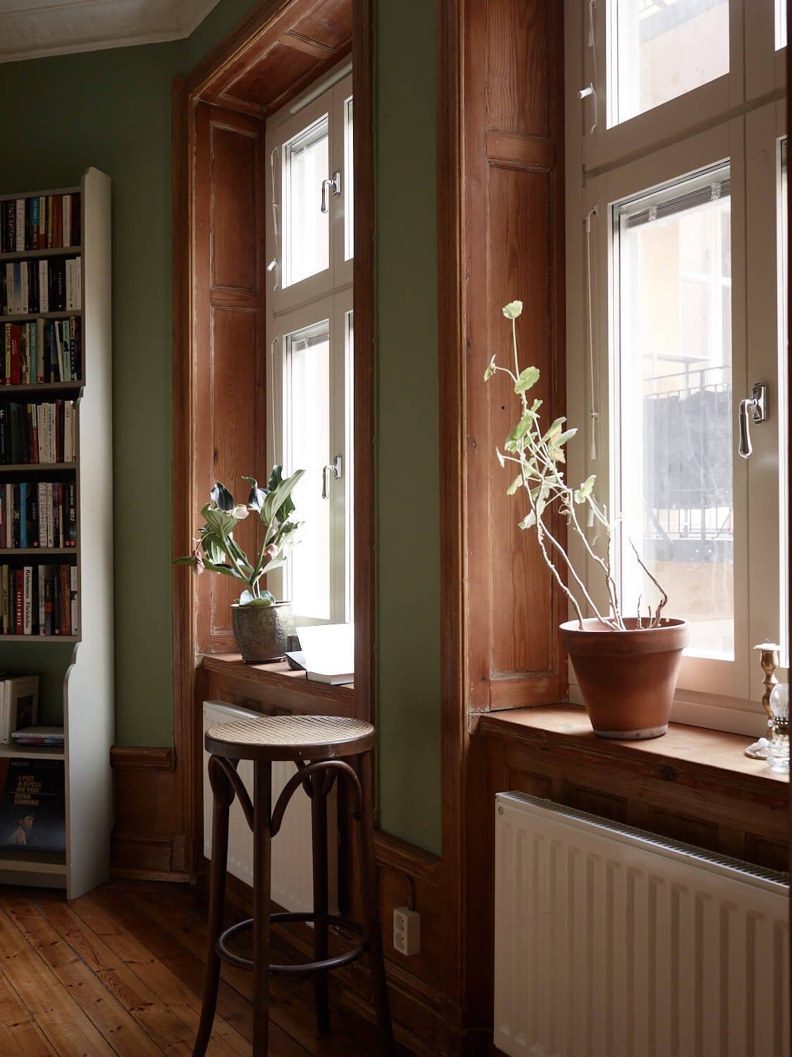 A Charming Scandinavian Apartment with Original Details and Muted Colors 9 charming scandinavian apartment muted color tones nordroom8 A Charming Scandinavian Apartment with Original Details and Muted Colors