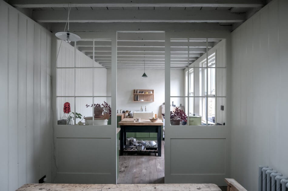 Raw Materials and Chalky Colors in A London Home 4 raw materials chalky colors london home nordroom3 Raw Materials and Chalky Colors in A London Home