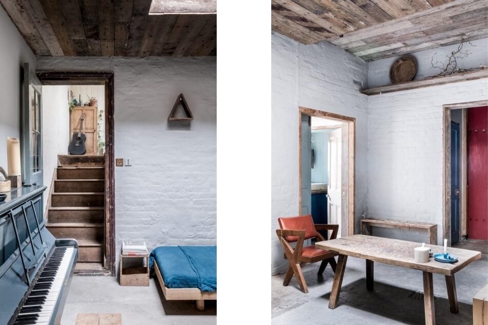 Raw Materials and Chalky Colors in A London Home 5 raw materials chalky colors london home nordroom4 Raw Materials and Chalky Colors in A London Home