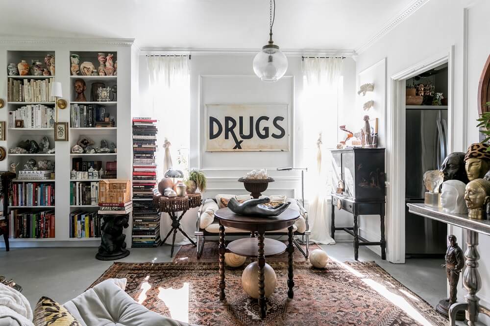 A Collector's Vintage Eclectic Home in Texas 4 vintage eclectic home texas nordroom3 A Collector's Vintage Eclectic Home in Texas
