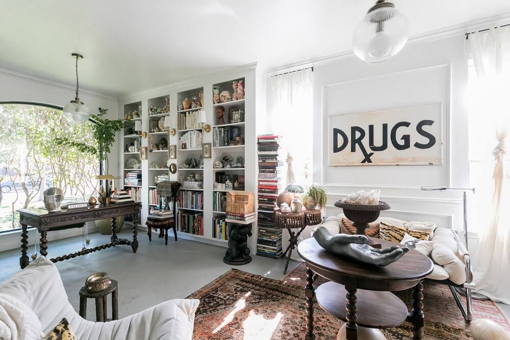 A Collector's Vintage Eclectic Home in Texas 6 vintage eclectic home texas nordroom5 A Collector's Vintage Eclectic Home in Texas