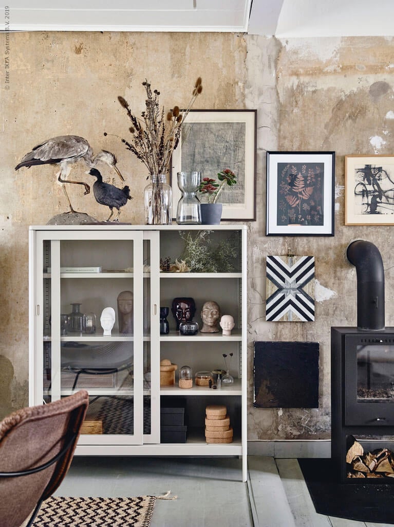 A Stunning Art-Filled Living Room with Eye-Catching Walls 3 art filled living room ikea nordroom2 A Stunning Art-Filled Living Room with Eye-Catching Walls