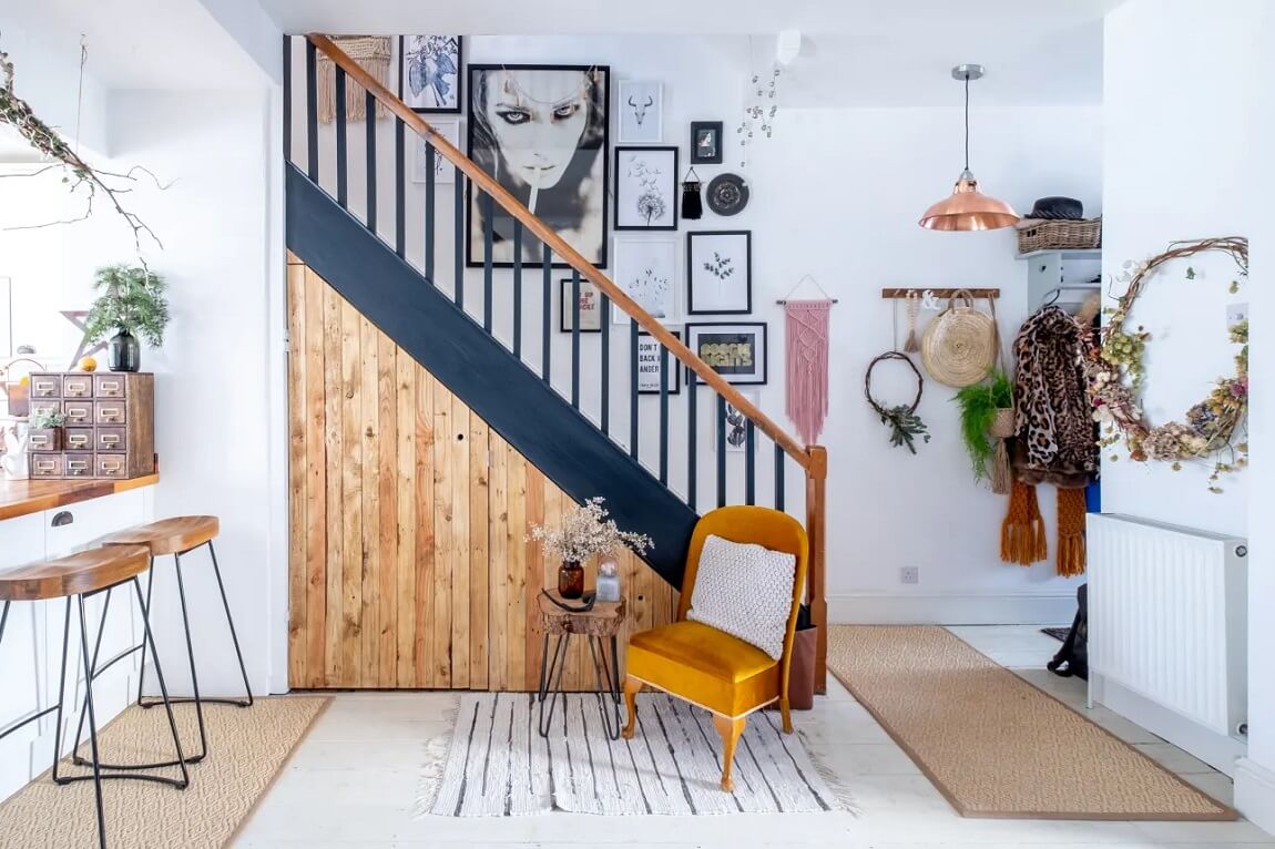 A Bohemian Victorian Home with Scandi Touches 5 bohemian victorian home scandi touches nordroom4 A Bohemian Victorian Home with Scandi Touches