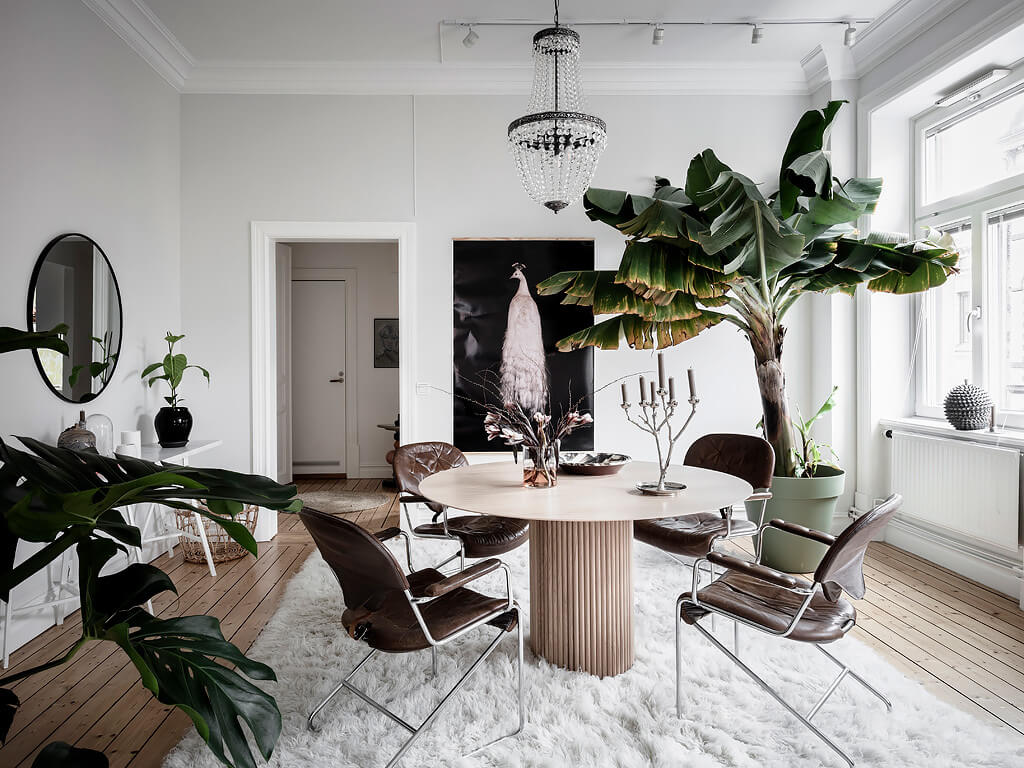 A Scandi Apartment With A Canopy of Plants in the Bedroom 6 scandinavian apartment canopy plants nordroom5 A Scandi Apartment With A Canopy of Plants in the Bedroom