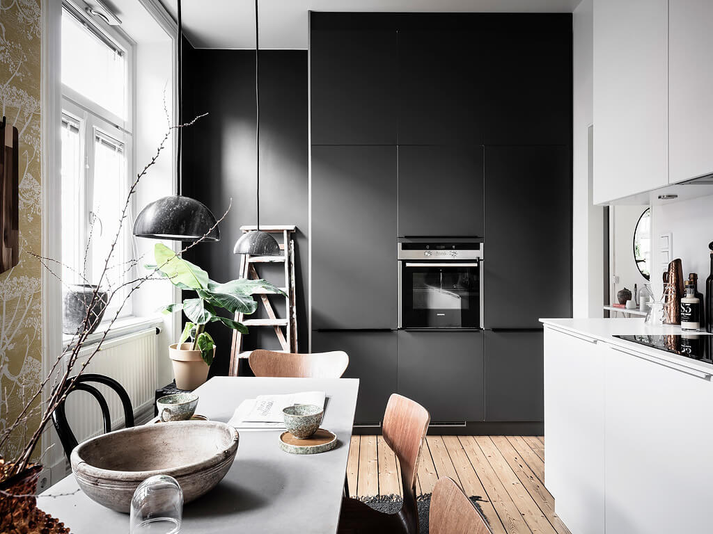 A Scandi Apartment With A Canopy of Plants in the Bedroom 9 scandinavian apartment canopy plants nordroom8 A Scandi Apartment With A Canopy of Plants in the Bedroom