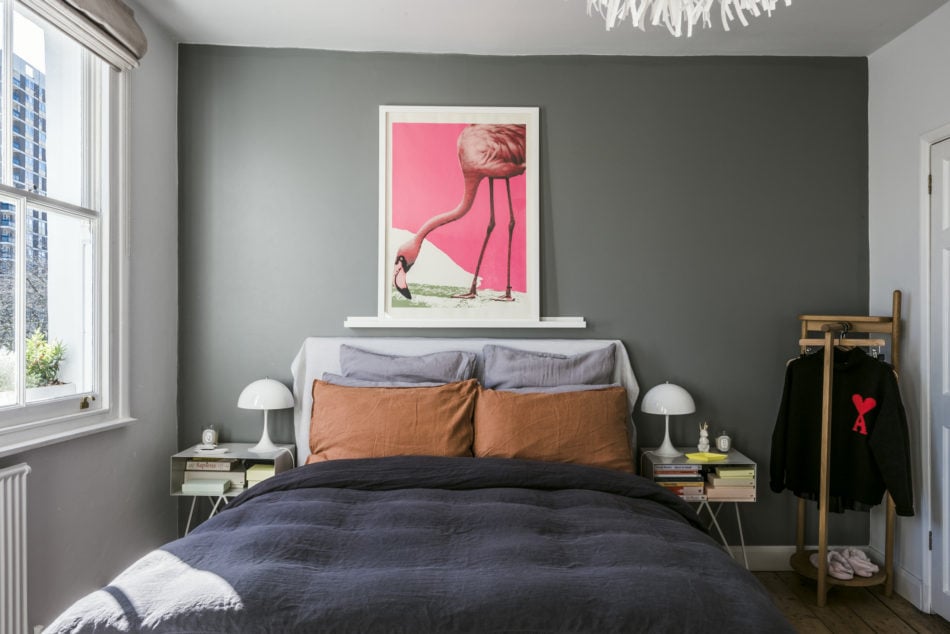 A Blue and Grey London Home with Beautiful Raw Wooden Floors 10 blue grey london home wooden floors nordroom9 A Blue and Grey London Home with Beautiful Raw Wooden Floors