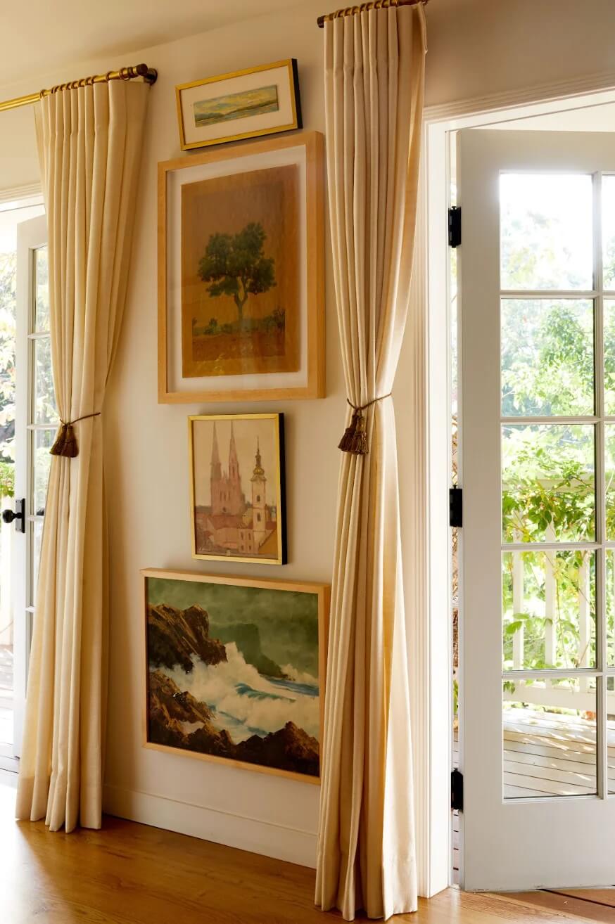 The Charming Family Home of Emily Ward and Giovanni Ribisi 11 gallery wall emily ward giovanni ribisi nordroom