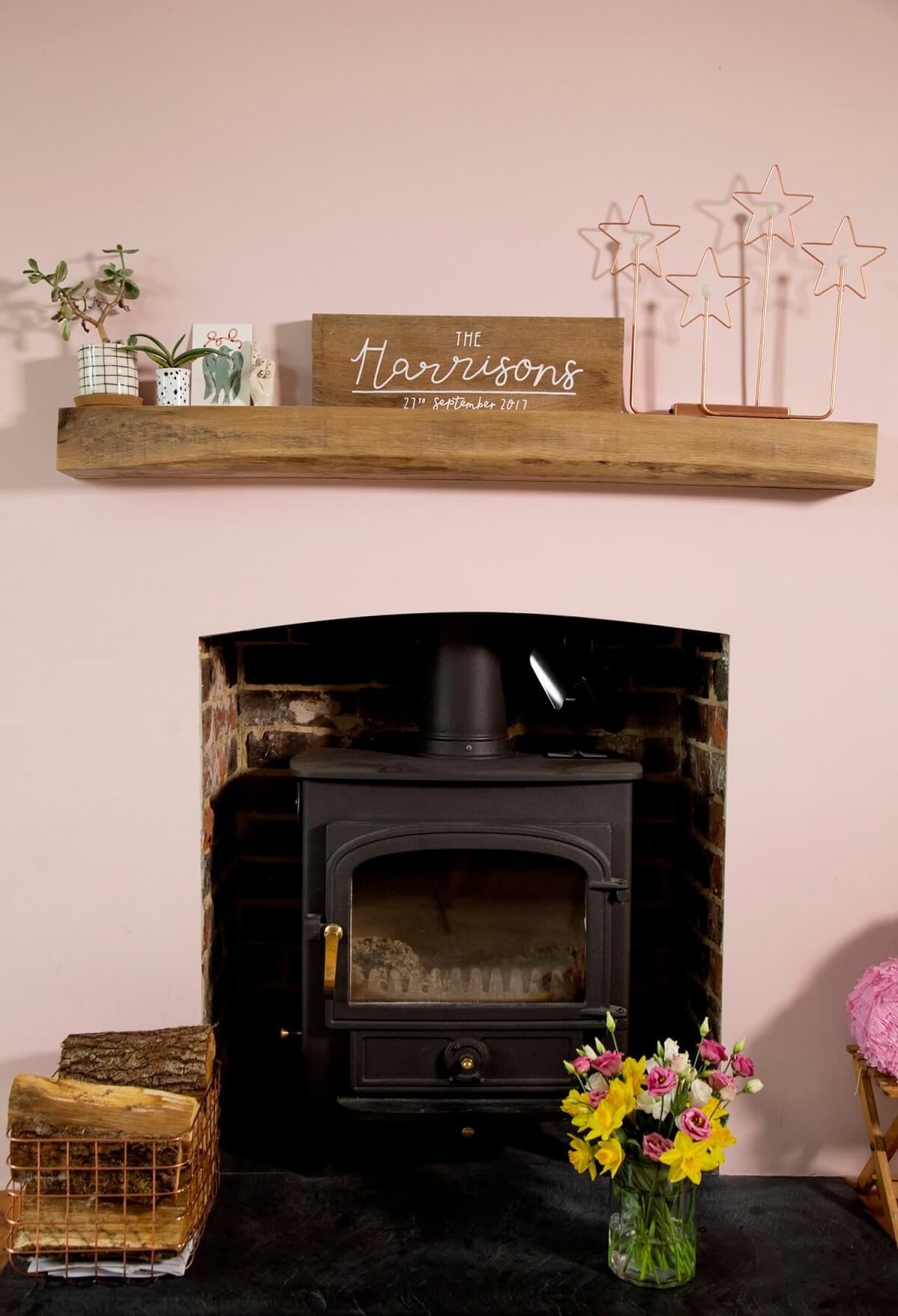Pink And Plants In An Edwardian Home in England 3 edwardian home pink plants nordroom2 Pink And Plants In An Edwardian Home in England