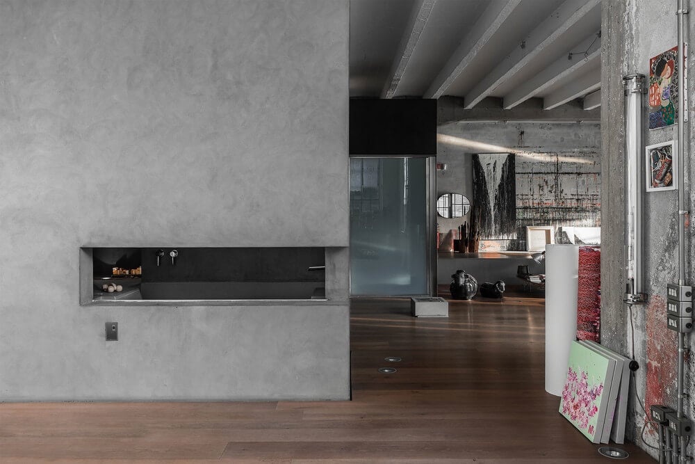 An Industrial Artist Loft in Italy With Jaw Dropping Windows 10 industrial artist loft italy nordroom9 An Industrial Artist Loft in Italy With Jaw Dropping Windows