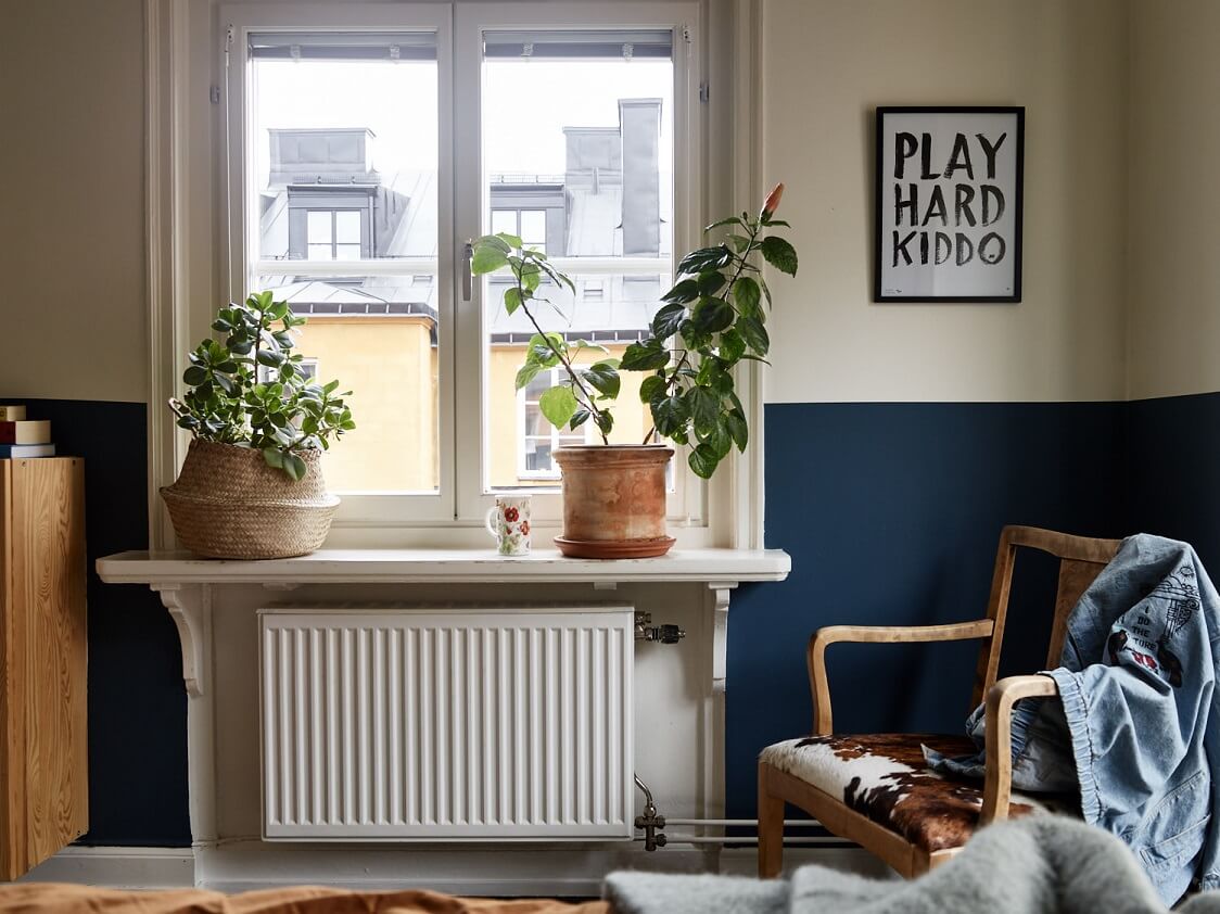 A Vibrant Pink and Blue Apartment in Stockholm 13 pink blue scandinavian apartment nordroom12 A Vibrant Pink and Blue Apartment in Stockholm