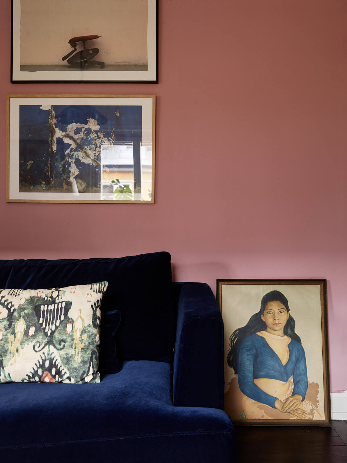 A Vibrant Pink and Blue Apartment in Stockholm 3 pink blue scandinavian apartment nordroom2 A Vibrant Pink and Blue Apartment in Stockholm