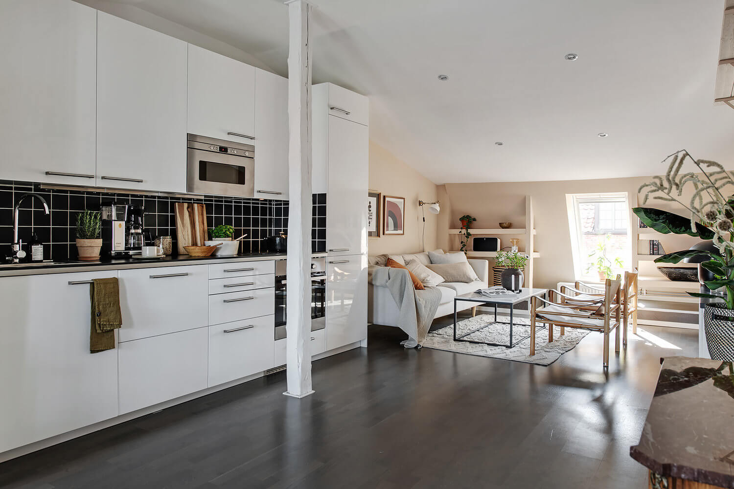A Scandinavian Attic Apartment Painted in Soft Earthy Tones 4 scandinavian attic apartment earthy tones nordroom3 A Scandinavian Attic Apartment Painted in Soft Earthy Tones