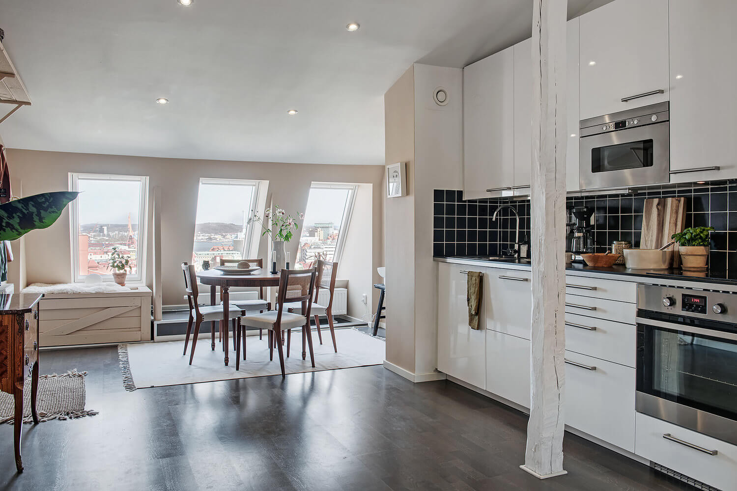 A Scandinavian Attic Apartment Painted in Soft Earthy Tones 5 scandinavian attic apartment earthy tones nordroom4 A Scandinavian Attic Apartment Painted in Soft Earthy Tones
