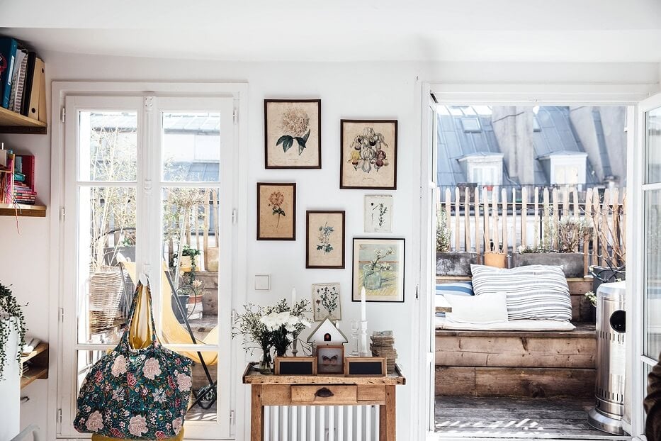 A Serene Apartment With A Perfect View Over Paris 8 serene apartment paris nordroom7 A Serene Apartment With A Perfect View Over Paris