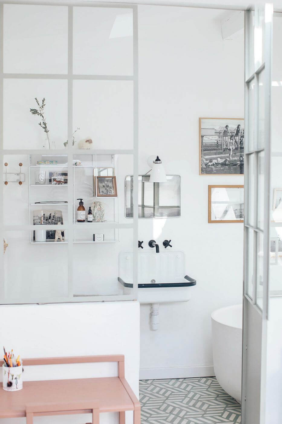 A Serene Apartment With A Perfect View Over Paris 10 serene apartment paris nordroom9 A Serene Apartment With A Perfect View Over Paris