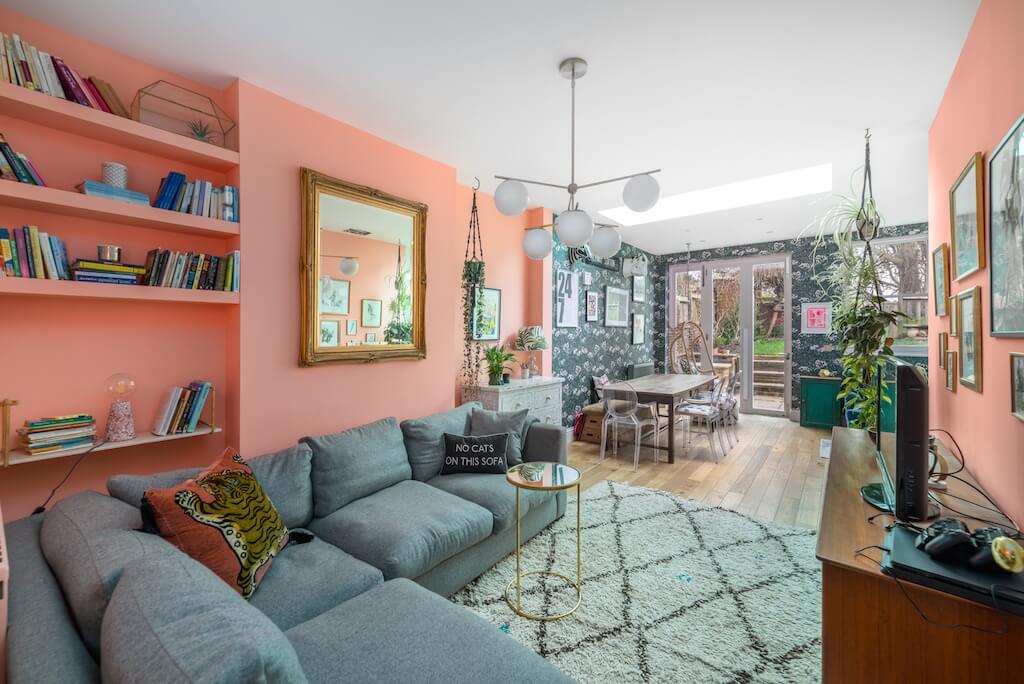 A Color Explosion In A South London Home 1 colorful south london home nordroom A Color Explosion In A South London Home