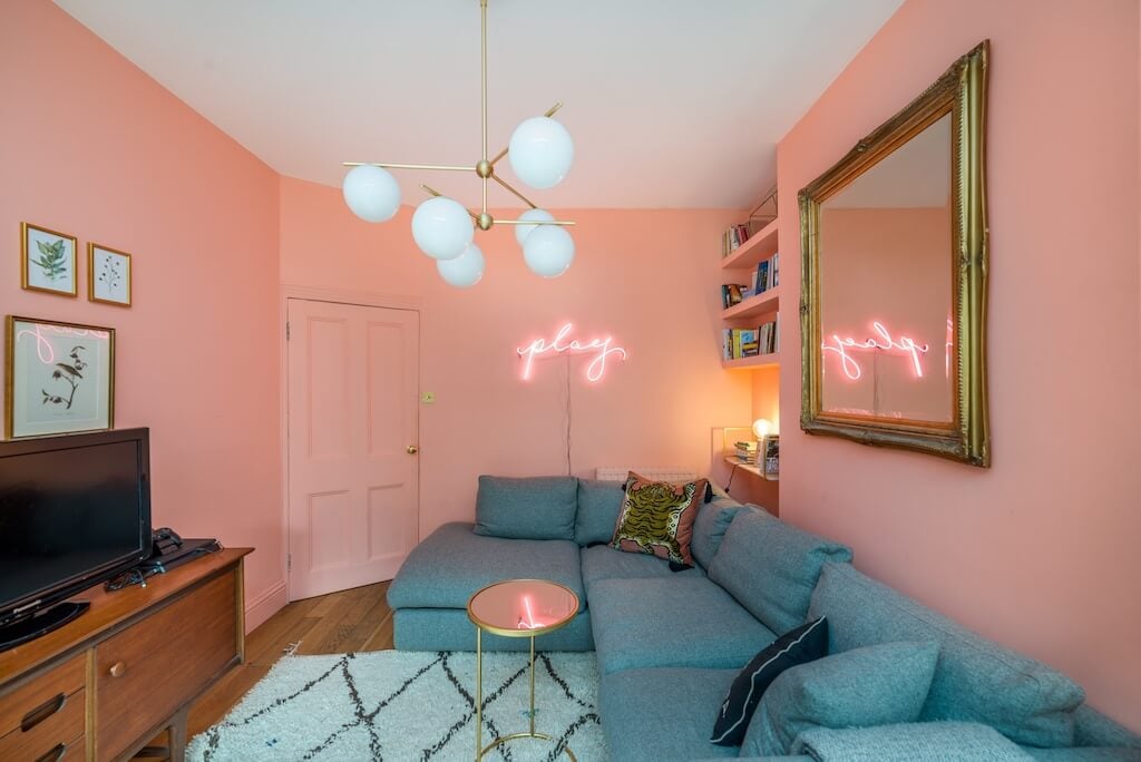 A Color Explosion In A South London Home 2 colorful south london home nordroom1 A Color Explosion In A South London Home