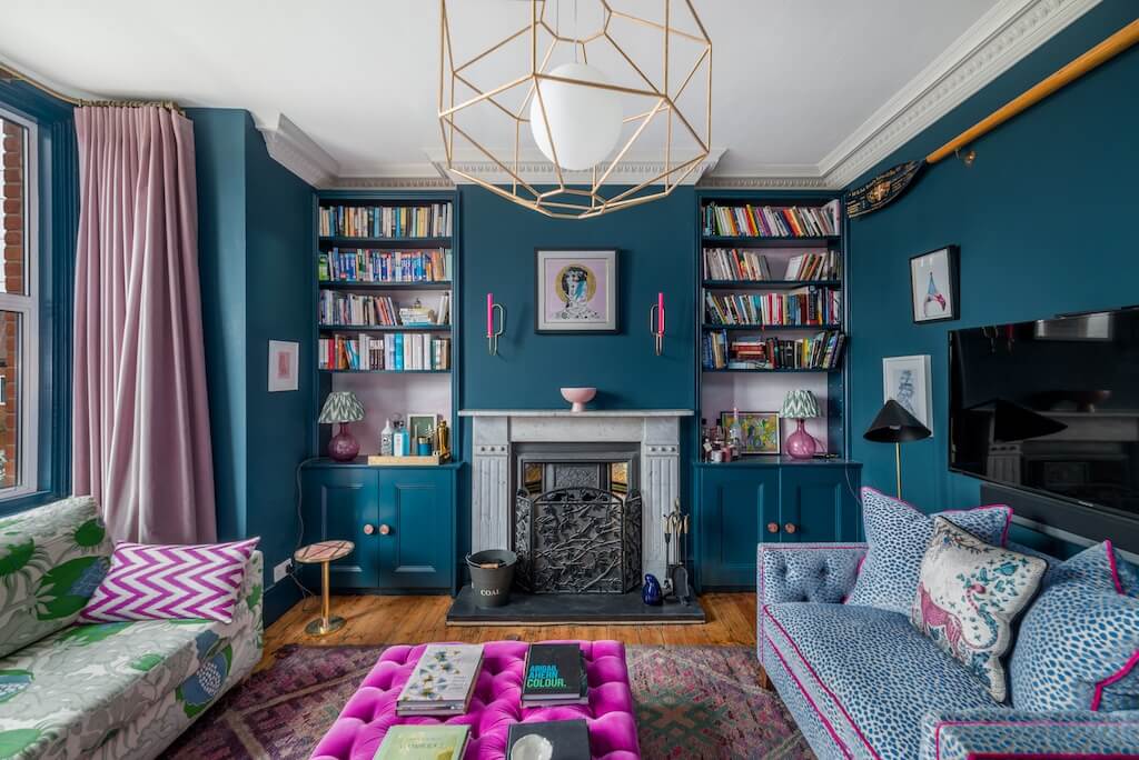 A Color Explosion In A South London Home 13 colorful south london home nordroom12 A Color Explosion In A South London Home