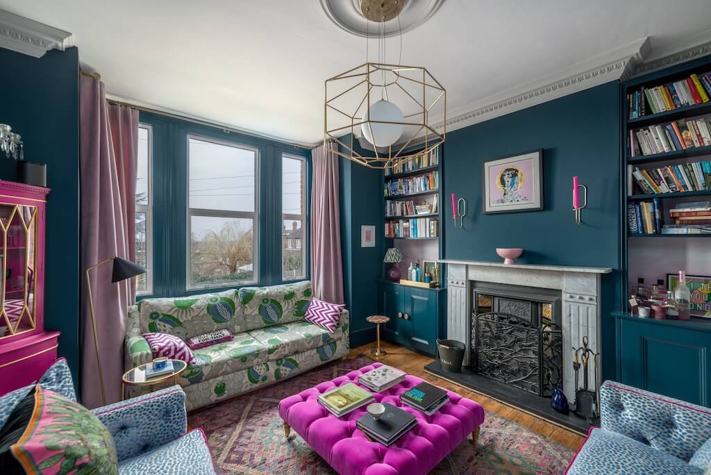 A Color Explosion In A South London Home 14 colorful south london home nordroom13 A Color Explosion In A South London Home