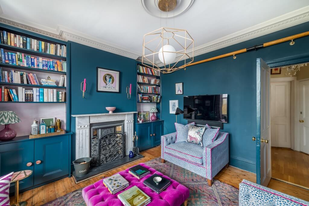 A Color Explosion In A South London Home 15 colorful south london home nordroom14 A Color Explosion In A South London Home