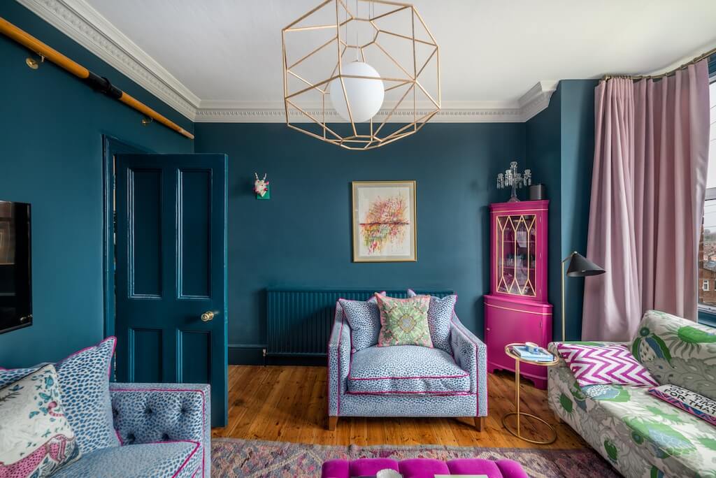 A Color Explosion In A South London Home 16 colorful south london home nordroom15 A Color Explosion In A South London Home