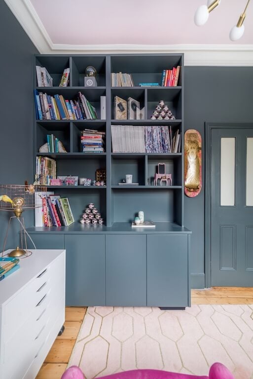 A Color Explosion In A South London Home 19 colorful south london home nordroom18 A Color Explosion In A South London Home