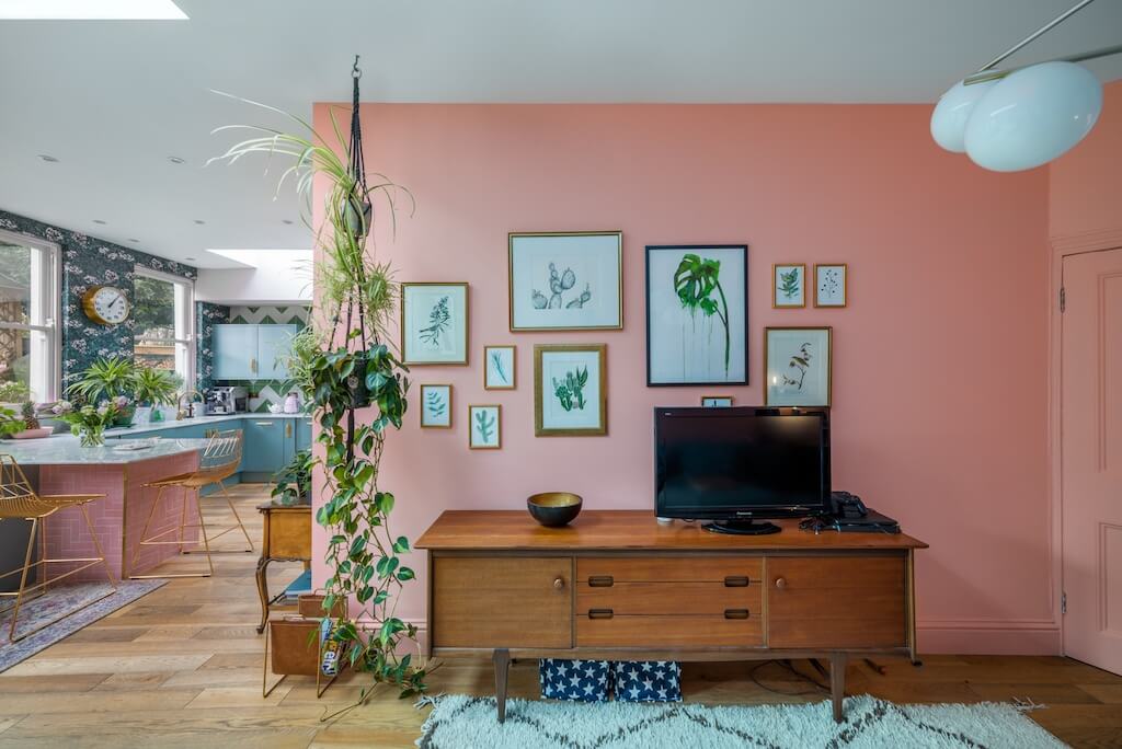 A Color Explosion In A South London Home 3 colorful south london home nordroom2 A Color Explosion In A South London Home