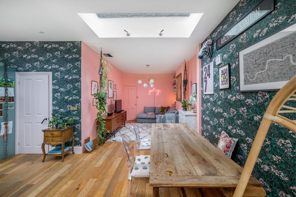 A Color Explosion In A South London Home 4 colorful south london home nordroom3 A Color Explosion In A South London Home