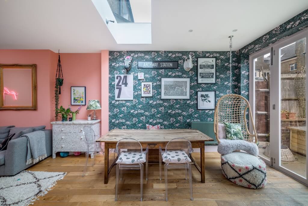 A Color Explosion In A South London Home 5 colorful south london home nordroom4 A Color Explosion In A South London Home