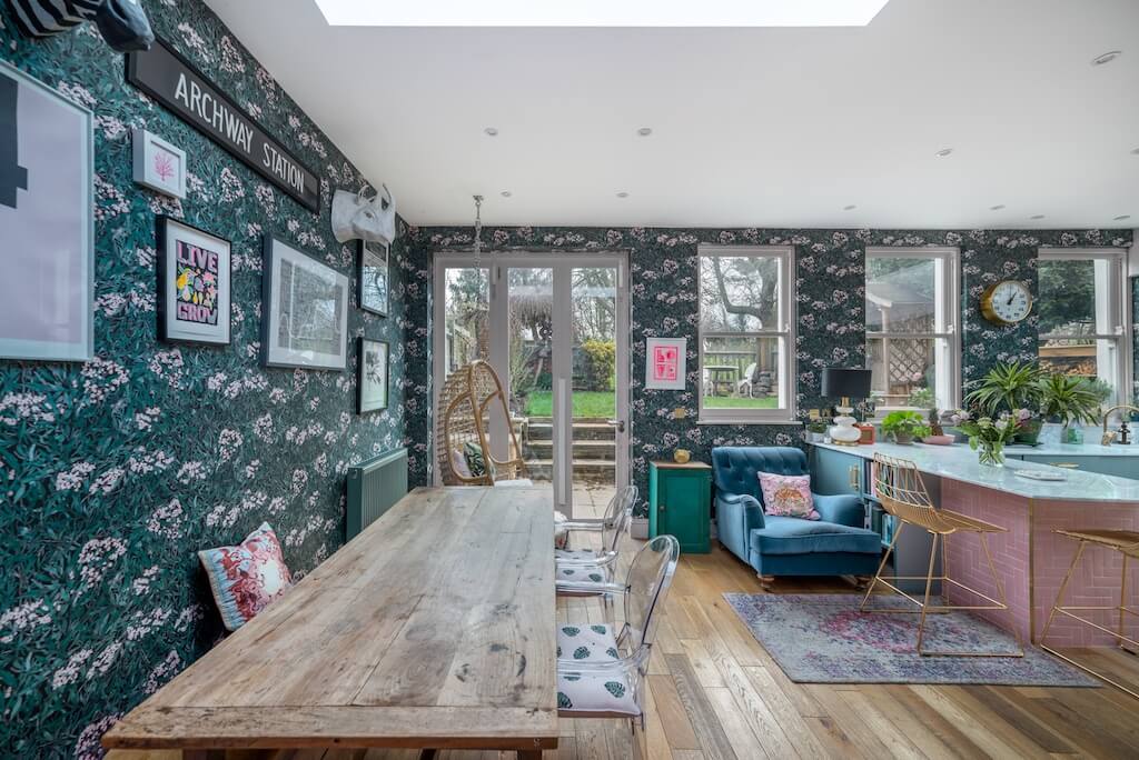 A Color Explosion In A South London Home 6 colorful south london home nordroom5 A Color Explosion In A South London Home