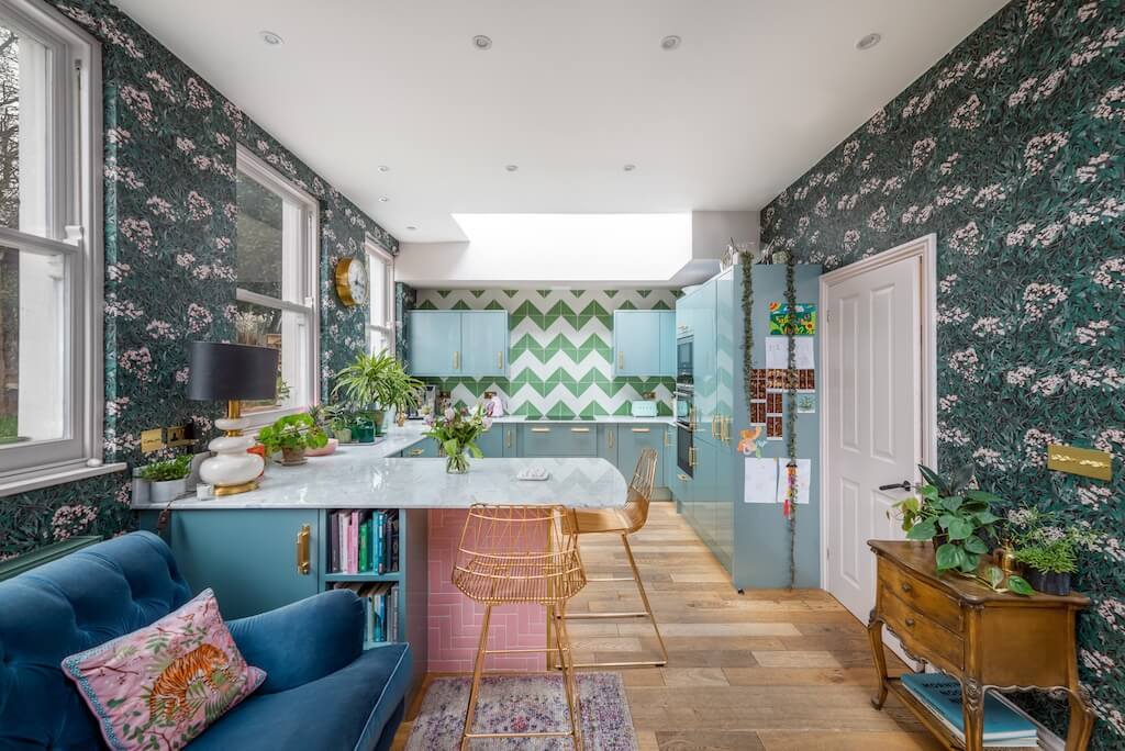 A Color Explosion In A South London Home 9 colorful south london home nordroom8 A Color Explosion In A South London Home