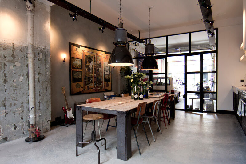 An Industrial Garage Conversion in Amsterdam 8 industrial garage conversion amsterdam nordroom7 An Industrial Garage Conversion in Amsterdam