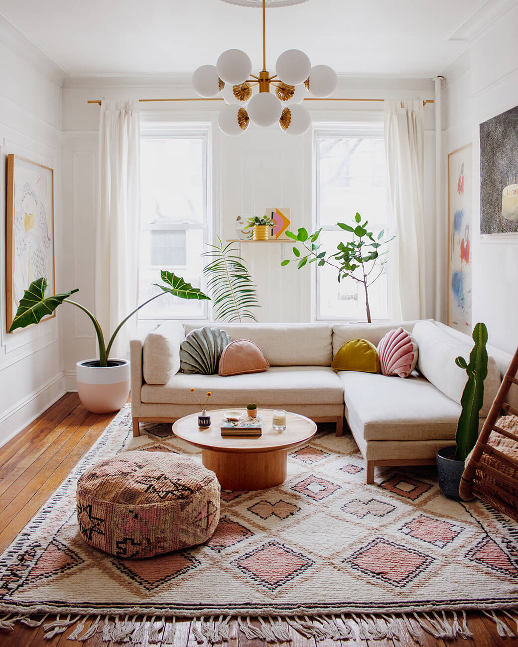 A Modern Bohemian Apartment in Brooklyn 1 modern bohemian apartment brooklyn nordroom A Modern Bohemian Apartment in Brooklyn