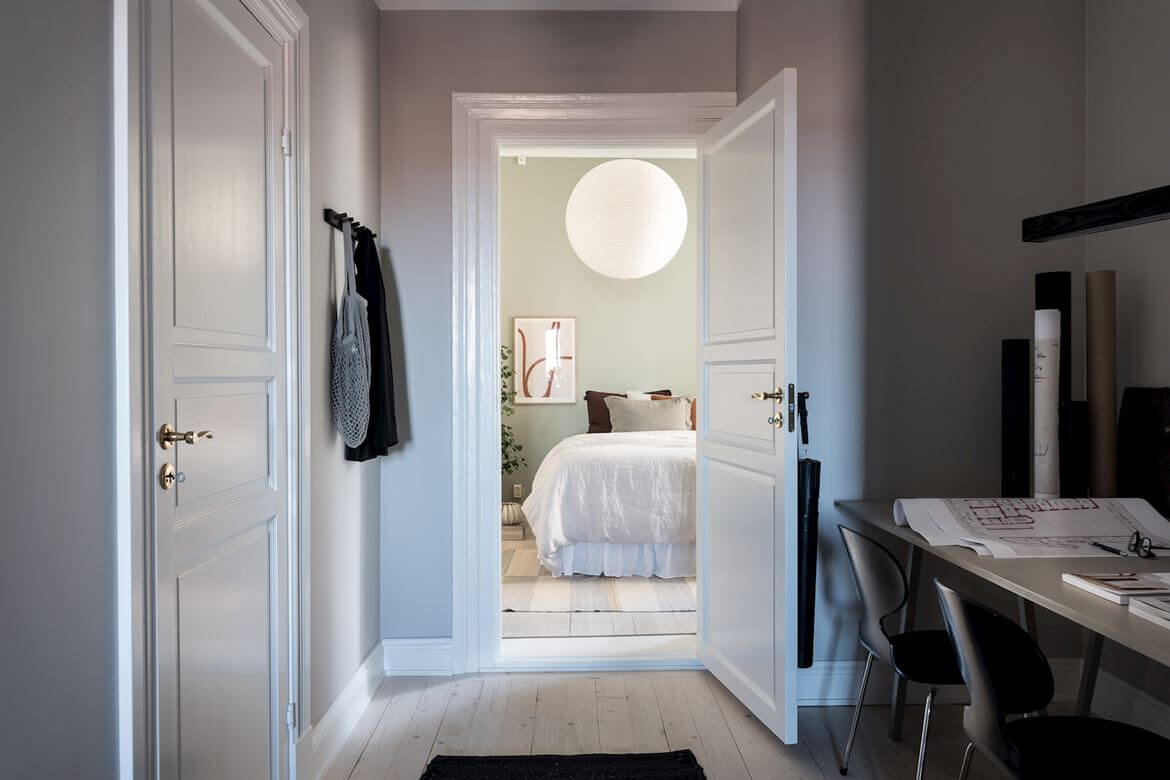 A Beautiful Serene Apartment in Sweden 7 serene apartment sweden nordroom6 A Beautiful Serene Apartment in Sweden