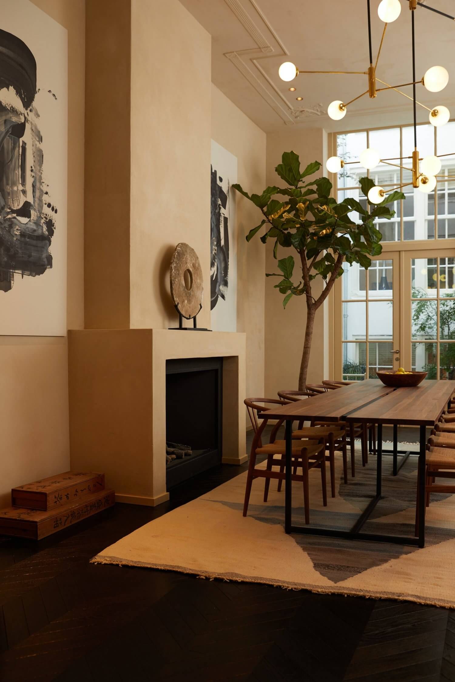 An Amsterdam Canal House Transformed Into 3 Calm & Stylish Apartments 2 amsterdam canal house nordroom1 An Amsterdam Canal House Transformed Into 3 Calm & Stylish Apartments