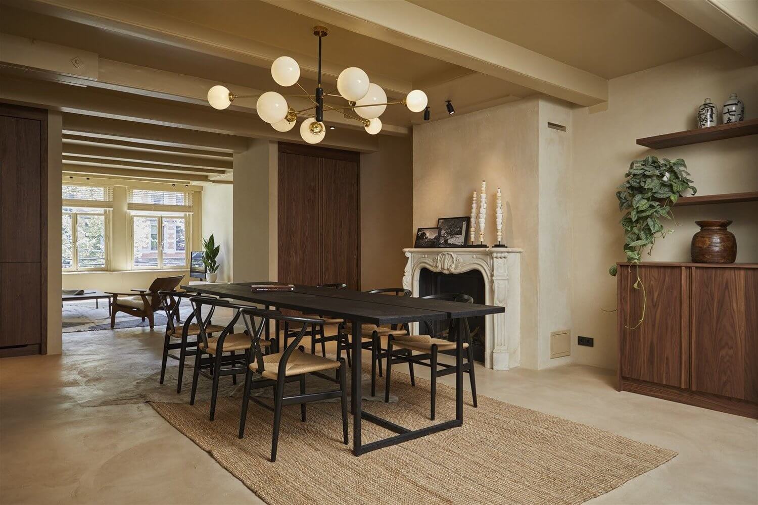 An Amsterdam Canal House Transformed Into 3 Calm & Stylish Apartments 13 amsterdam canal house nordroom13 An Amsterdam Canal House Transformed Into 3 Calm & Stylish Apartments