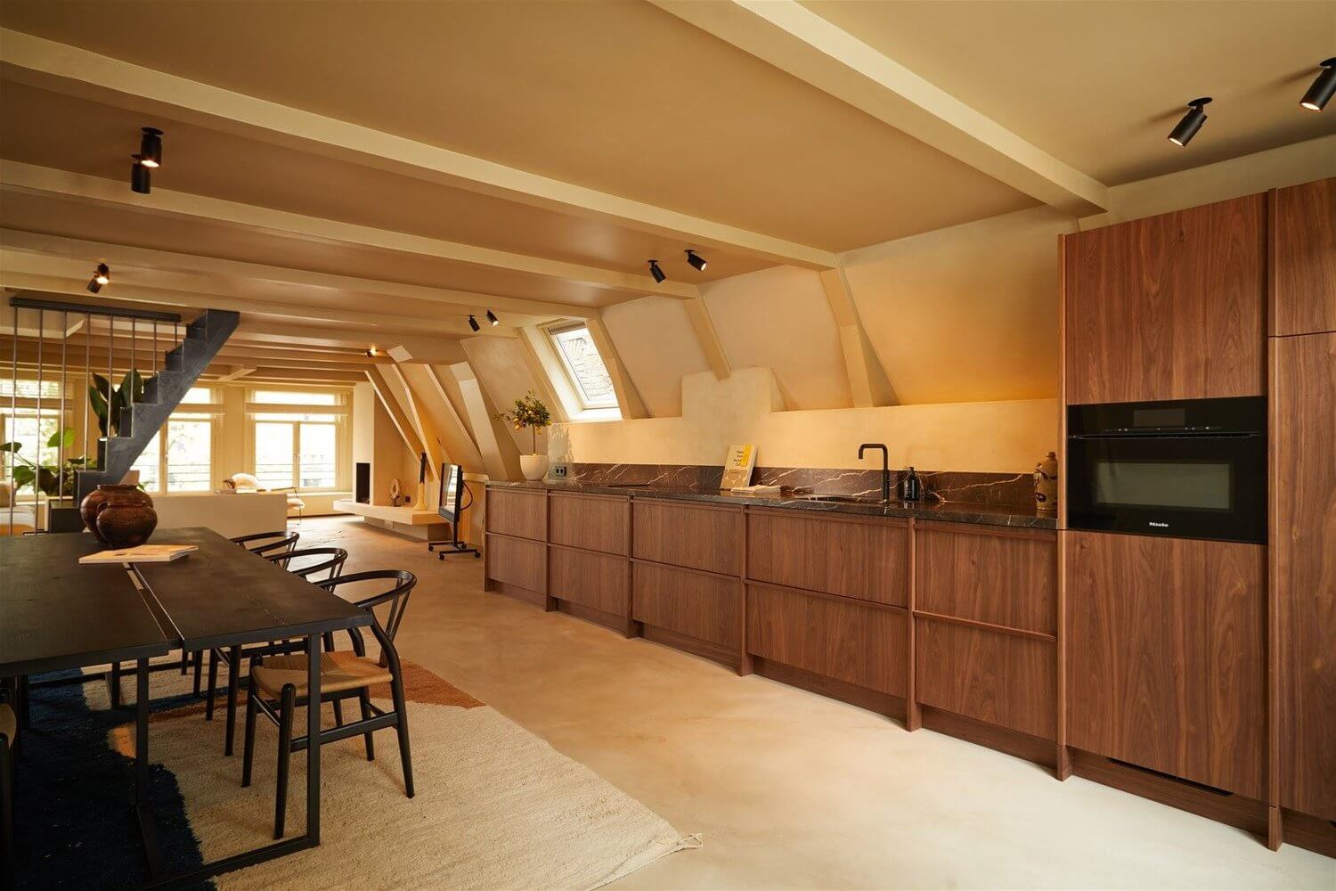 An Amsterdam Canal House Transformed Into 3 Calm & Stylish Apartments 27 amsterdam canal house nordroom27 An Amsterdam Canal House Transformed Into 3 Calm & Stylish Apartments