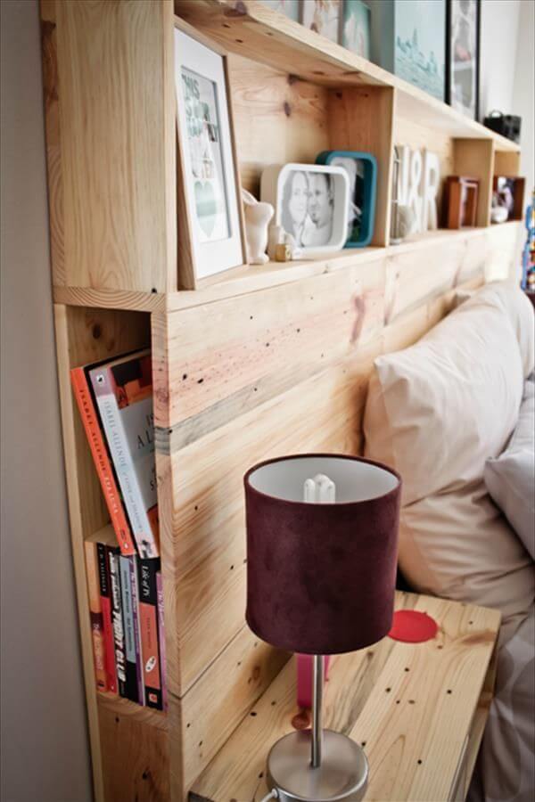 Creative Headboard and Bedroom Styling Ideas 40 bookcases headboard bedroom nordroom3 Creative Headboard and Bedroom Styling Ideas