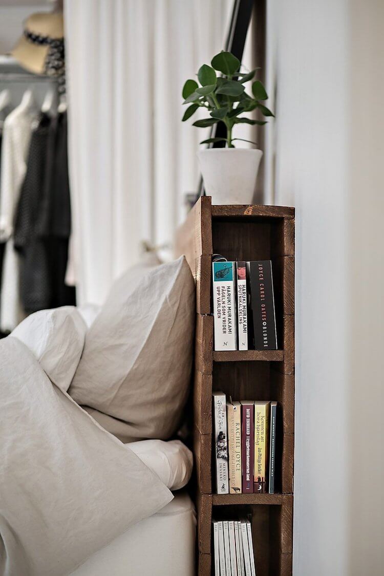 Creative Headboard and Bedroom Styling Ideas 41 bookcases headboard bedroom nordroom4 Creative Headboard and Bedroom Styling Ideas
