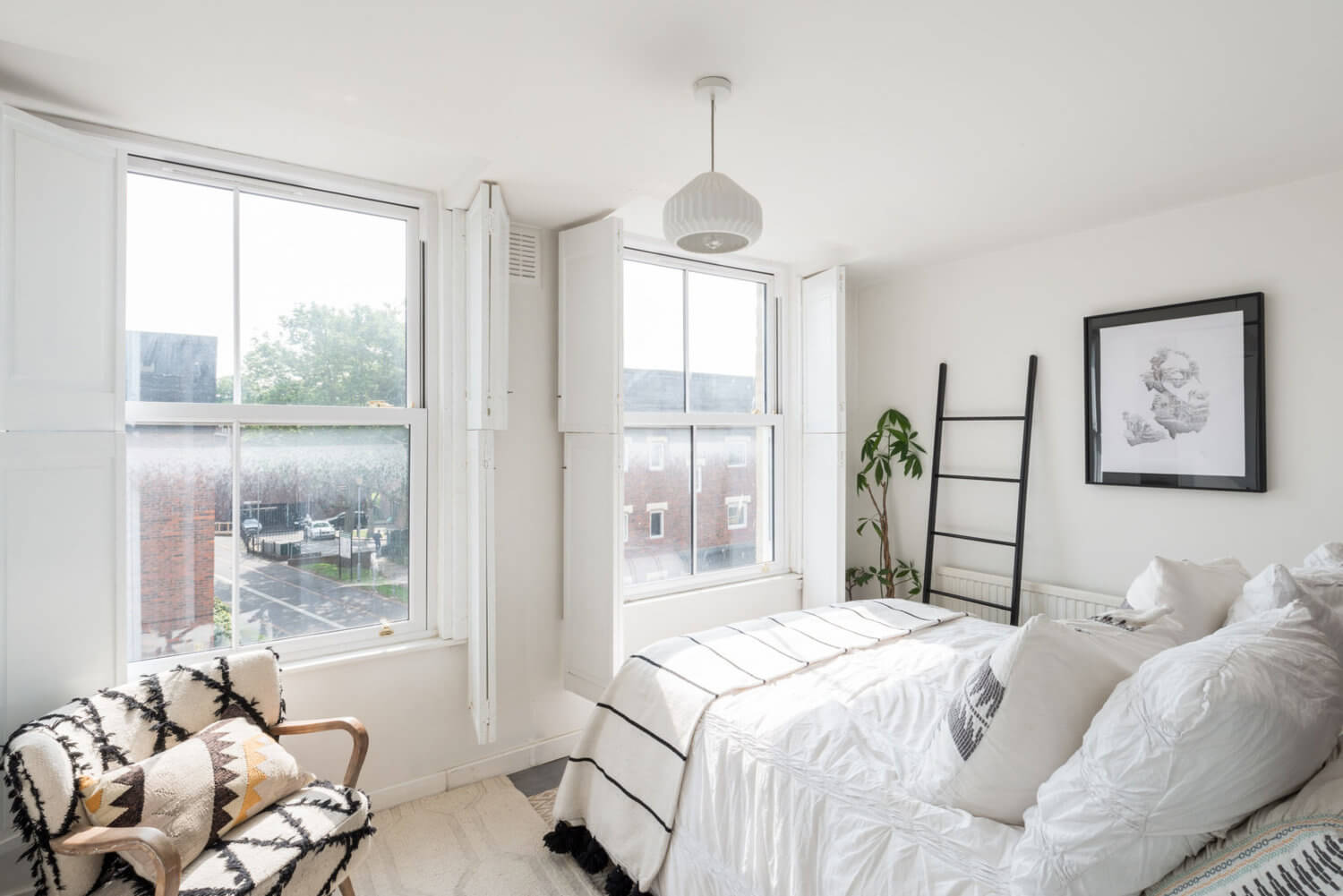 A Bright and Cozy Attic Apartment in London 11 bright attic apartment london nordroom10 A Bright and Cozy Attic Apartment in London