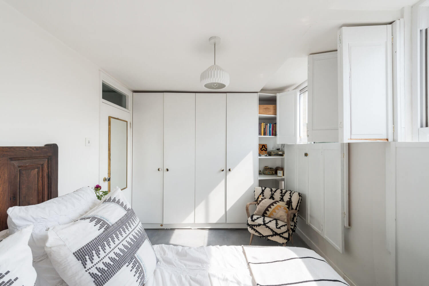 A Bright and Cozy Attic Apartment in London 12 bright attic apartment london nordroom11 A Bright and Cozy Attic Apartment in London