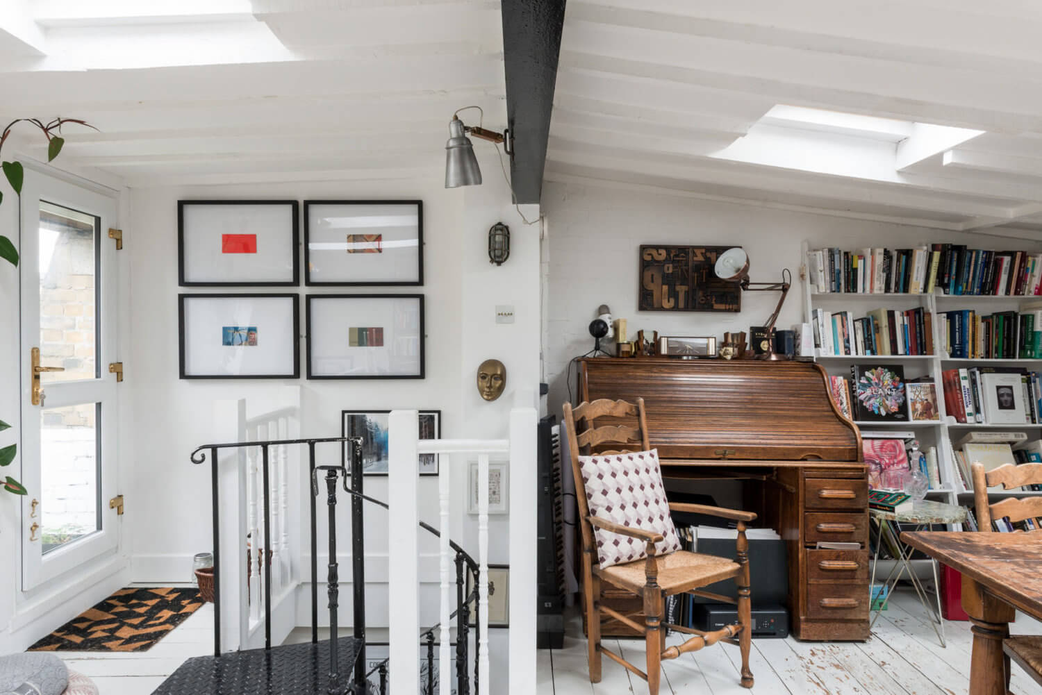 A Bright and Cozy Attic Apartment in London 7 bright attic apartment london nordroom6 A Bright and Cozy Attic Apartment in London